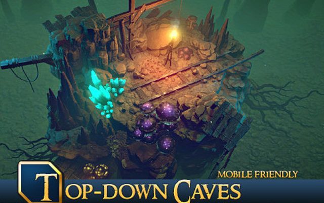 Top Down Caves unity g(sh)YԴ